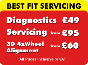MOT Glasgow only 19.95, Servicing from 59 and Diagnostics 30 at Best Fit 429 Eglinton Toll, Glasgow G5 9SW, Tel: 0141-420-2020
